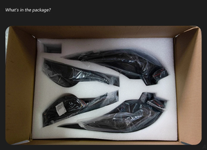 Feux arrière LED rouges Plug & Play sans modification pour Mazda <span class=keywords><strong>3</strong></span> Axela LED Hatchback Mazda3 DRL 5 portes Feux arrière dynamiques - Product Image 6