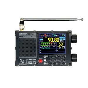 DP-666 TEF6686 FM/LW/MW/SW Tam Bant Radyo Yüksek Hassasiyetli DSP Alıcı İkincil Geliştirmeyi Destekler Siyah/Beyaz/Sarı/Kırmızı - Product Image 4