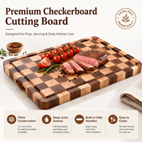 Planche à fromage et planche à découper en bambou, plateau de service en bois pour charcuterie, vin, maison et fêtes