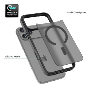 เคสโทรศัพท์ iPhone 18 17 Pro สีเบอร์กันดีใหม่ ดีไซน์เรียบหรู วัสดุ TPU พรีเมียม ป้องกันการตกกระแทก พร้อมแม่เหล็ก - Product Image 3