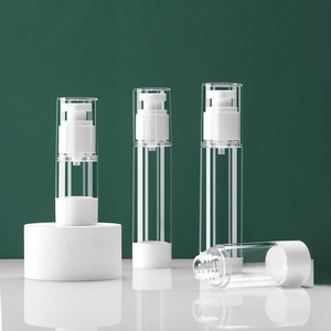 Hot sale 15ml 30ml 100ml Transparent Vacuum <b>Bottle</b> Lotion <b>Bottle</b> Flat <b>Spray</b> <b>Bottle</b> Press <b>Empty</b> <b>Bottle</b> - Product Image 1
