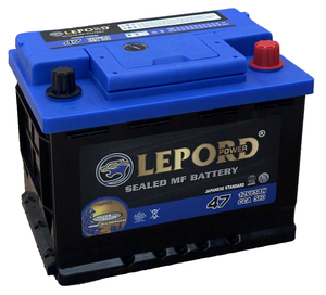 แบตเตอรี่รถยนต์ LEPORD สำหรับอเมริกาใต้ รุ่น Start 12V 60 70 แอมป์ 75 80 แอมป์ชั่วโมง สำหรับรถยนต์ รถบรรทุก รถยนต์ไฟฟ้า LEPORD Solaire 12v แบตเตอรี่รถยนต์ 12v 75 แอมป์ชั่วโมง - Product Image 1