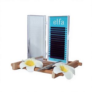 Cils naturels de qualité supérieure Ombre 0,07 mm, longueur 17 mm, courbure CC, cils personnalisés 3D, plateau léger NQ, fabriqués au Vietnam - Product Image 3