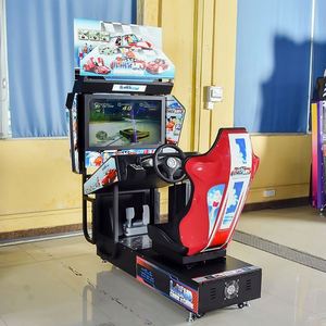 เครื่องเกมแข่งรถ OutRun แบบหยอดเหรียญเชิงพาณิชย์ หน้าจอ HD 32 นิ้ว เครื่องจำลองการขับขี่สำหรับศูนย์เกม - Product Image 5
