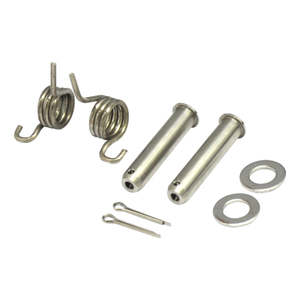 Pedane NRTeam per Honda CR 250 02-07 coppia di perni e molle funzione di sostituzione - Product Image 1