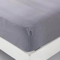 Drap-housse de mise à la terre Queen en coton avec 5% de fibres d'argent, 180 pouces, pour matelas, respirant et antistatique