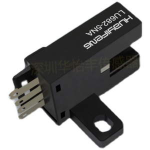 Interruptor fotoeléctrico con ranura Huayifeng LU682-5NA de cuatro cables normalmente abierto y normalmente cerrado, sensor LU684-5NA LU681 - Product Image 1