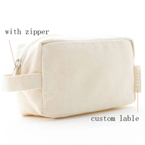 <span class=keywords><strong>2025</strong></span> biểu tượng tùy chỉnh công suất lớn Túi Du Lịch vệ sinh mỹ phẩm lưu trữ mỹ phẩm Túi vải trang điểm Túi với dây kéo - Product Image 5