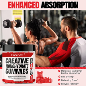 Vente en gros de suppléments de gommes à mâcher à base de créatine monohydratée, 100 % biologiques, à marque privée, pour booster l'énergie avant l'entraînement et développer les muscles et la masse musculaire - Product Image 4