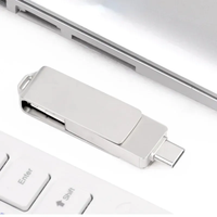 Unidad Flash USB 3 en 1OTG de alta velocidad de alta calidad USB 3,0 128GB 256GB 512GB para teléfono móvil tipo C Pen Drive para teléfono inteligente