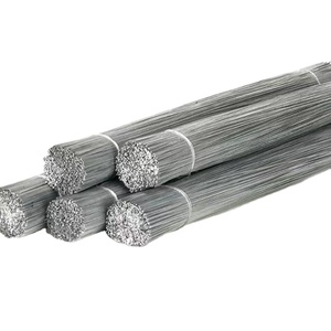 BWG20 400mm亜鉛メッキプレカットワイヤーストレートカットタイワイヤー - Product Image 1