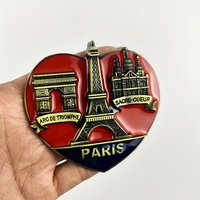 Aimants de réfrigérateur en métal souvenirs de voyage personnalisés pour ustensiles de cuisine cadeaux de noël décoration de la maison