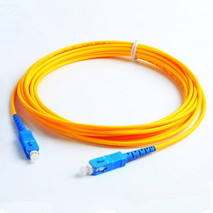 <span class=keywords><strong>สาย</strong></span>แพทช์ไฟเบอร์ oem/odm SC-TO SC-UPC 9/125 SM PVC Simplex Optical SC Patchcord - Product Image 1