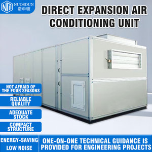 Unité de ventilation à résistance à l'air (VRF) / Unité de ventilation à résistance à l'air variable (VRV) à expansion directe pour climatiseur central industriel à refroidissement par eau et traitement de l'air par conduits - Product Image 1