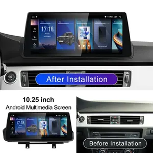 Lehx 8核4G DSP <span class=keywords><strong>Android</strong></span> 14车载无线<span class=keywords><strong>Android</strong></span> Auto适用于<span class=keywords><strong>3</strong></span>系E90 E91 E92 E93车载收音机车载DVD播放器 - Product Image 2