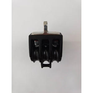 Poulie à roulement à billes pour voilier à trois roues BB-0213FE, diamètre de roue 29 mm, diamètre de ligne 8 mm, attache/clip pour corde, fournitures marines - Product Image 1