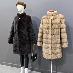 <span class=keywords><strong>Cappotto</strong></span> in Vera Pelliccia da <span class=keywords><strong>Donna</strong></span>, un Caldo e Naturale <span class=keywords><strong>Cappotto</strong></span> in <span class=keywords><strong>Visone</strong></span> per Autunno e Inverno, Giacca in Pelliccia di <span class=keywords><strong>Visone</strong></span> Personalizzazione all'Ingrosso - Product Image 3