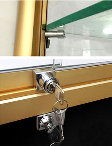 Usine directe lumière LED multicouche or aluminium verre <span class=keywords><strong>vitrine</strong></span> bon marché magasin de <span class=keywords><strong>d</strong></span>étail luminaires <span class=keywords><strong>vitrine</strong></span> à vendre - Product Image 6