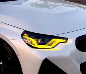 Modules DRL jaunes SJC avec dissipateurs de chaleur pour BMW M2 G87 G42 220i 230i M240i <span class=keywords><strong>2022</strong></span> 2023 Module DRL Feux de jour jaunes - Product Image 4