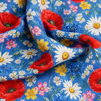 Tissu uni 100 % coton à tombé fluide, 56-60 pouces, idéal pour les robes grandes tailles, acceptant les commandes personnalisées OEM/ODM et les commandes mixtes sous marque privée.