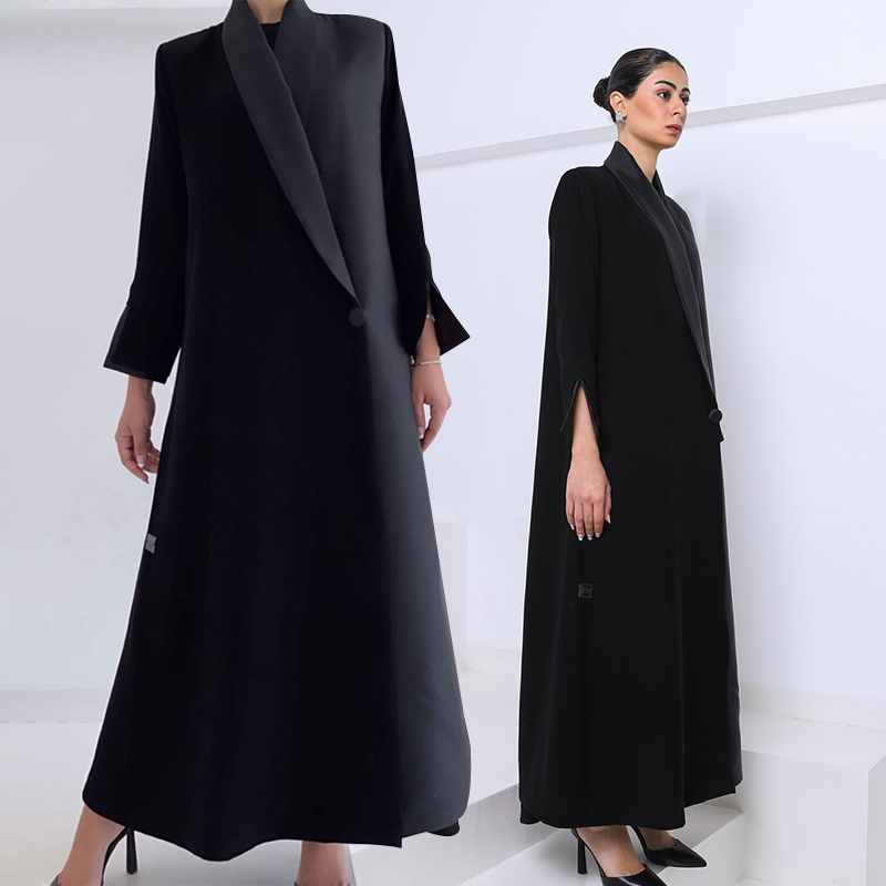 Long Islamic Coats Elegant Durable Winter Clothing