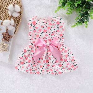 Abbigliamento Fresco <span class=keywords><strong>per</strong></span> Cani e Gatti Primavera Estate, Vestito con Motivo Animale Cartoonesco <span class=keywords><strong>per</strong></span> Teddy, Pomerania, Bichon e Piccoli <span class=keywords><strong>Animali</strong></span> - Product Image 2