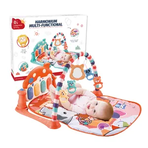 Baby palestra neonato educazione precoce musica palestra giochi per bambini strumenti di esercizio musica pianoforte tastiera play mat