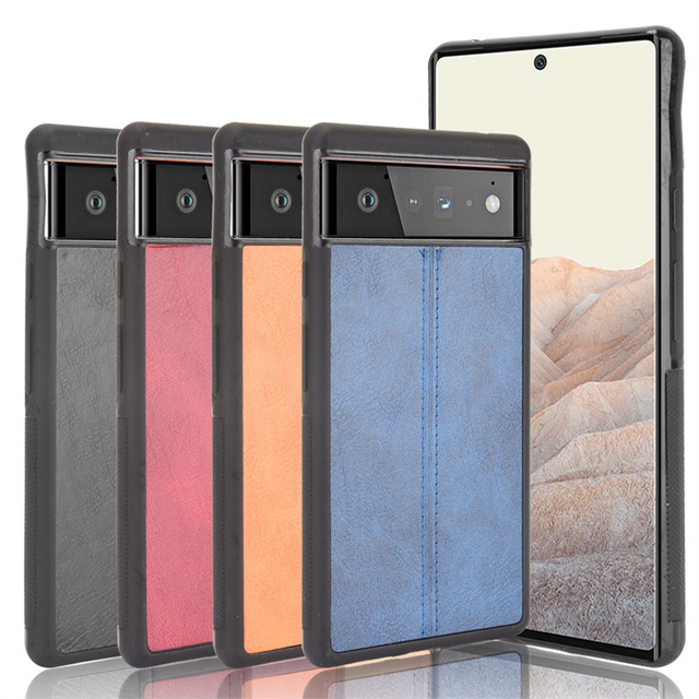 Fashion Phone Case for Google Pixel 10 8 7 6 9 Pro XL 9A 8A 7A 6A 5A 4A 5 4 XL 3A Premium Pu Leather Back Cover Shell Shockproof