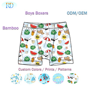 Sous-vêtements pour enfants Ruidian, nouveaux boxers en bambou pour garçons, confortables, respirants, à motifs de dessins animés, pour l'été. - Product Image 6