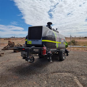 Maquinaria de hormigón de alta confiabilidad Bomba de remolque HBT60.13.118RSD con salida teórica de 67/41m ³/h y potencia de 118kw a la venta - Product Image 6