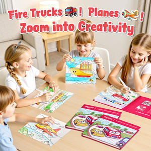 Альбом для раскрашивания акварелью Joycat: на заказ, для детей <span class=keywords><strong>2</strong></span>-8 лет, для девочек и мальчиков - Product Image 5