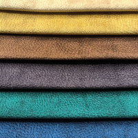 JYF-5 # Tissu d'ameublement en velours vert olive pour la maison, tissu en velours imprimé