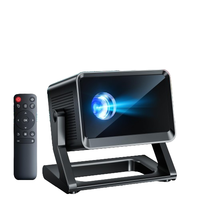 Ultra HD 4K Proyector portátil Beamer Pantalla inalámbrica Espejo Enfoque eléctrico Corrección automática Conectividad BT/WIFI Diseño portátil