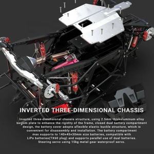 รถบังคับวิทยุ UDI RC UD1001 ความเร็วสูง ขนาด 1/10 รุ่นรถโมเดล มอเตอร์แบบไร้แปรงถ่าน สำหรับงานอดิเรก การแข่งขัน และการดริฟท์ - Product Image 5