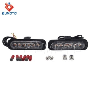 Kit d'éclairage LED universel pour moto, étanche IP67, 6W, pour <span class=keywords><strong>Harley</strong></span> Cafe Racer Bobber Chopper HONDA Kawasaki SUZUKI YAMAHA - Product Image 1