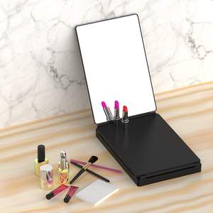 Miroir à 360 LED - Miroir à 3 voies pour se couper les cheveux soi-même, miroir de barbier pliable réglable pour couper ses propres cheveux - Product Image 6