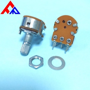 WH148 5PIN Metal D-axis <b>Switching</b> Potentiometer Fancy Rotating with <b>Switching</b> Potentiometer - Product Image 6