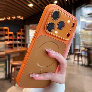 เคสโทรศัพท์ Luminous Flow PC สำหรับ 18/17 Pro 16 15Pro 14Pro 13Pro <span class=keywords><strong>12Pro</strong></span> 11 18 17 Pro Max พร้อมปุ่ม AI ดีไซน์กันกระแทก - Product Image 3
