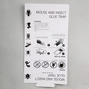 Piège à souris à colle parfumée au <span class=keywords><strong>beurre</strong></span> <span class=keywords><strong>de</strong></span> <span class=keywords><strong>cacahuète</strong></span>, en carton adhésif avec papier <span class=keywords><strong>de</strong></span> protection – Vente directe usine - Product Image 5