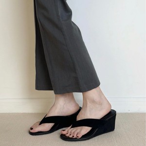 Women's High Heel Flip Flops Summer Fashion Casual Toe Post <b>Platform</b> <b>Wedge</b> <b>Sandals</b> for Outdoor Wear - Product Image 4