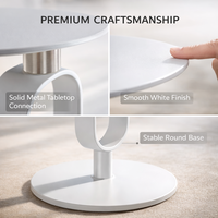 Patas de Mesa Metálicas para Muebles Comerciales, Personalizadas, Modernas, de Acero Inoxidable, para Mesa de Centro/Lateral/Café, Mesa de Comedor, Mesa de Bar