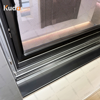 Ventana Corredera Horizontal de Aluminio con Rotura de Puente Térmico, Personalizada, con Mosquitera y Doble Acristalamiento