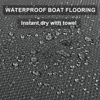 Revêtement de sol pour bateau KT GuoMei en mousse EVA, grand format, gaufré, imperméable, antidérapant, auto-adhésif, pour usage extérieur, autres fournitures marines