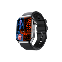 Montre connectée F700Pro, moniteur de santé, fréquence cardiaque, oxygène sanguin, pression artérielle, température corporelle, pour femmes et hommes