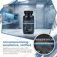 Aeglewell Complexe de Magnésium en Capsules – Complément Cérébral et Sommeil – Prix OEM – Capsules Naturelles de Citrate de Magnésium