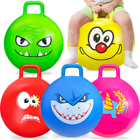 Yongni — jouets pour enfants Anti-buée, personnalisés, en PVC, gonflable, corne de mouton, ballon de saut,