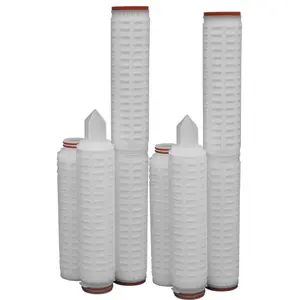 Best price 10 inch 20 micron zero water replacement filter pleated water filter