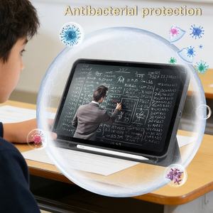 เคสแท็บเล็ตป้องกันแบคทีเรียแบบกำหนดเองสำหรับ Samsung Galaxy Tab A11 A9 Plus และเคสใส่ดินสอ <span class=keywords><strong>iPad</strong></span> สำหรับนักเรียน - Product Image 2