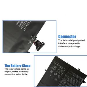 เปลี่ยนแบตเตอรี่แล็ปท็อป0B200-02420000 C21N1624สำหรับ Asus <span class=keywords><strong>Zenbook</strong></span> <span class=keywords><strong>flip</strong></span> <span class=keywords><strong>S</strong></span> UX370UA ชุด Q325U Q325UA Q325UAR - Product Image 3
