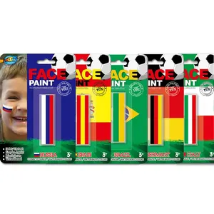 Hot sale Good Quality National Flag Face Paint And Body Paint Professional Safe Face Painting Supplies